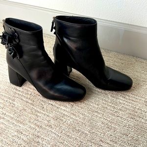 Tory Burch black booties. Size 9